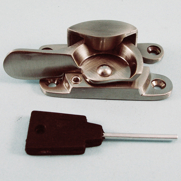 THD183L/SNP • Locking • Satin Nickel • Locking Fitch Sash Fastener